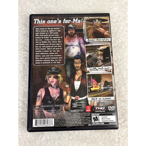 Big Mutha Truckers 2 (Sony PlayStation 2, 2005) complete, With Manual CIB - Picture 7 of 9